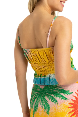 Top Atlas Palmy Daze - Jaune - Roxy