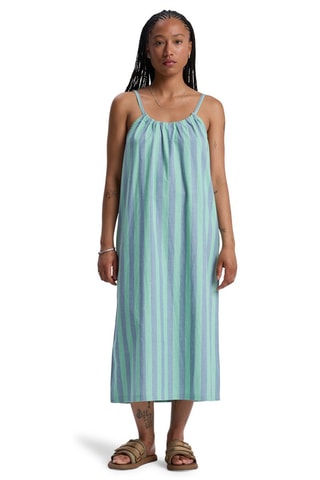 Robe droite en coton biologique Philia - Vert clair - Quiksilver