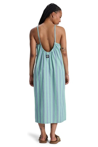 Robe droite en coton biologique Philia - Vert clair - Quiksilver