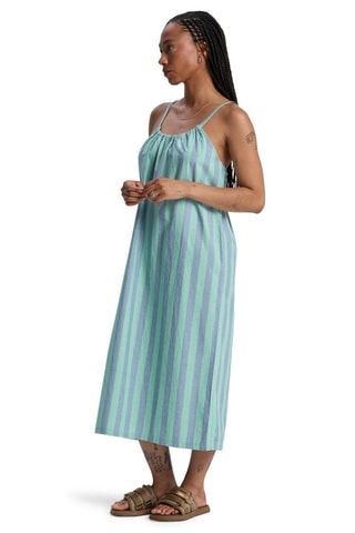 Robe droite en coton biologique Philia - Vert clair - Quiksilver