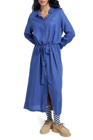 Robe chemise Island Escape Solid - Bleu marine - Roxy