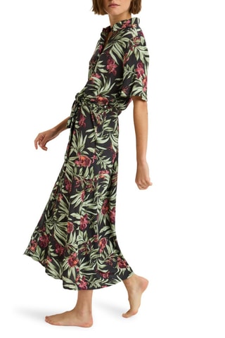 Robe chemise Island Escape Printed - Noir - Roxy