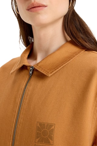 Robe droite en coton biologique - Marron clair - Quiksilver