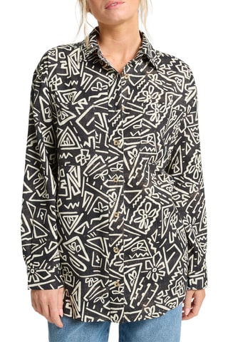Chemisier oversize - Noir - Billabong