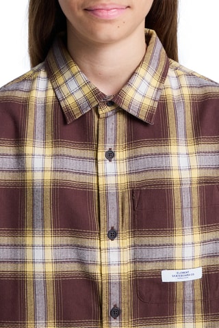 Chemisier en coton biologique - Marron - Element