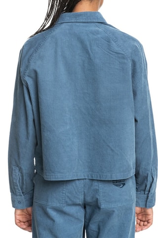 Chemisier en velours Uni - Bleu pétrole - Quiksilver