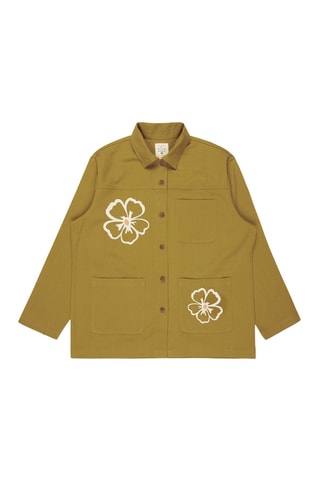 Surchemise Floral Fields - Vert olive - Billabong