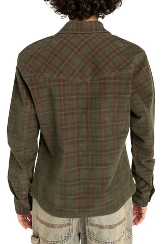 Chemise regular - Vert olive - Element