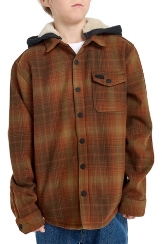 Surchemise polaire à capuche - Marron - Billabong