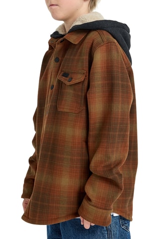 Surchemise polaire à capuche - Marron - Billabong