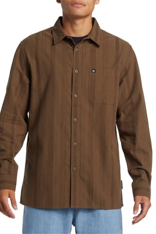 Chemise regular - Marron - Quiksilver