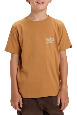 T-shirt en coton biologique - Marron clair - Quiksilver