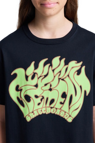T-shirt en coton biologique - Noir - Element