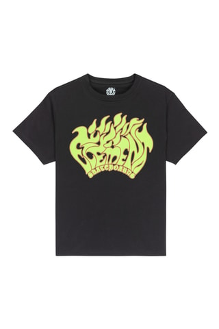 T-shirt en coton biologique - Noir - Element