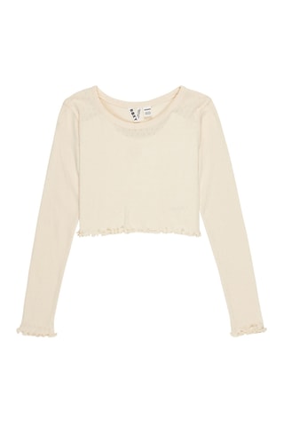 T-shirt cropped en coton biologique - Beige - Roxy