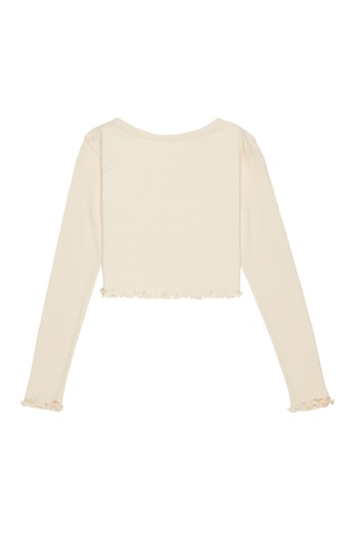 T-shirt cropped en coton biologique - Beige - Roxy