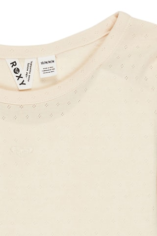 T-shirt cropped en coton biologique - Beige - Roxy