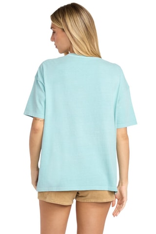 T-shirt loose Daylight blooms - Turquoise - Billabong
