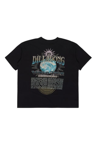 T-shirt Take a tour - Noir - Billabong