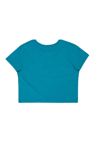 T-shirt cropped Trust Your Soul - Turquoise - Billabong