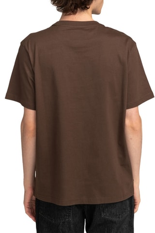 T-shirt regular en coton biologique Mainline - Marron - Element