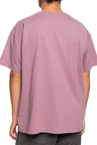 T-shirt regular en coton biologique - Violet - Quiksilver