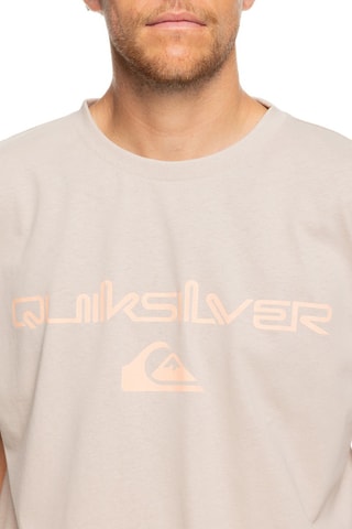 T-shirt en coton biologique Vintage Omni And Logo - Beige - Quiksilver