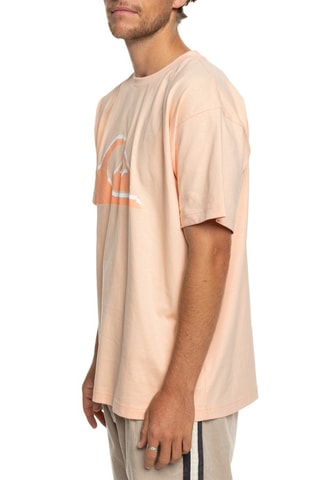 T-shirt en coton biologique Vintage Logo - Rose - Quiksilver