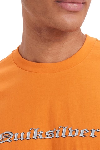 T-shirt oversize Mercury Chrome Oldenglish - Orange - Quiksilver