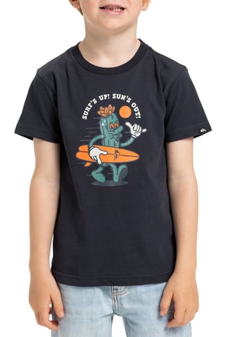 T-shirt Ev Gone Surfing - Noir - Quiksilver