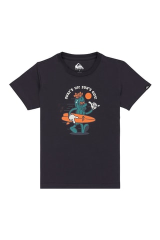 T-shirt Ev Gone Surfing - Noir - Quiksilver