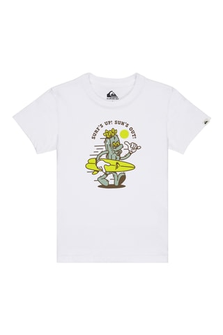T-shirt Ev Gone Surfing - Blanc - Quiksilver