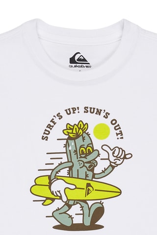 T-shirt Ev Gone Surfing - Blanc - Quiksilver