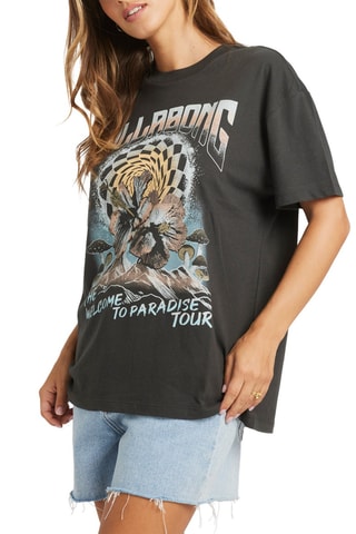 T-shirt oversize Paradise Tour - Noir - Billabong