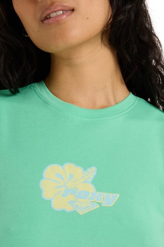 T-shirt cropped Beach Love - Vert - Roxy