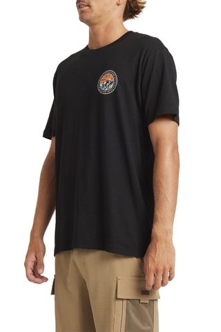 T-shirt en coton biologique Rockies - Noir - Billabong