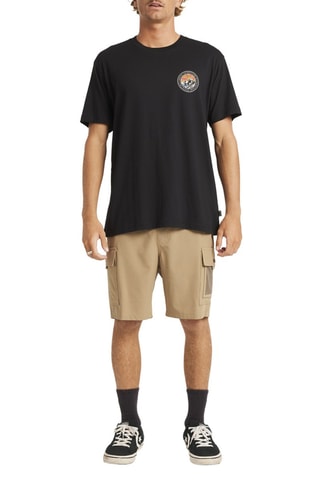 T-shirt en coton biologique Rockies - Noir - Billabong