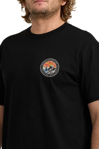 T-shirt en coton biologique Rockies - Noir - Billabong
