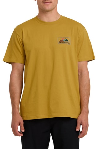 T-shirt en coton biologique Range - Jaune - Billabong