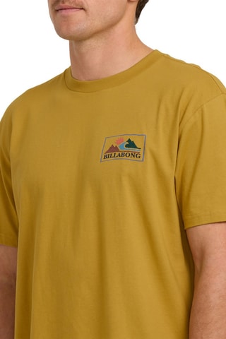 T-shirt en coton biologique Range - Jaune - Billabong