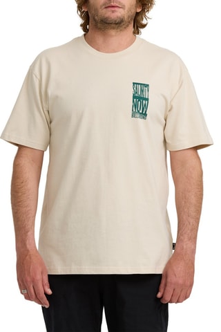 T-shirt regular en coton biologique Salinity - Beige - Billabong