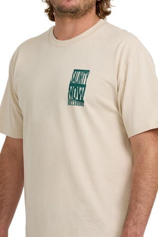 T-shirt regular en coton biologique Salinity - Beige - Billabong
