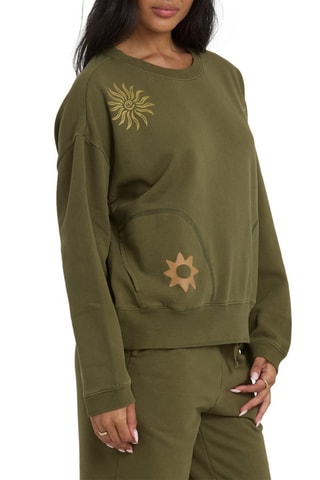 Sweat Sightseer Wave - Kaki - Billabong