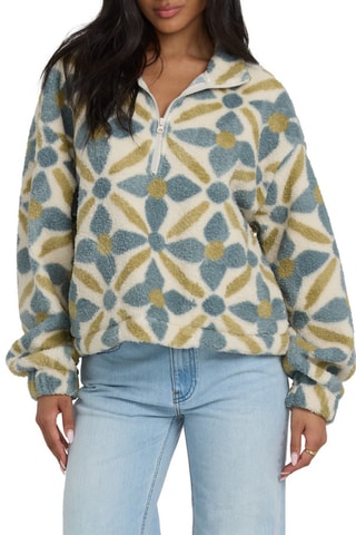 Sweat polaire All The Time Sherpa - Bleu clair - Billabong
