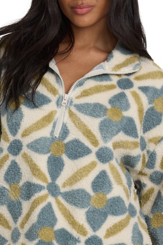 Sweat polaire All The Time Sherpa - Bleu clair - Billabong