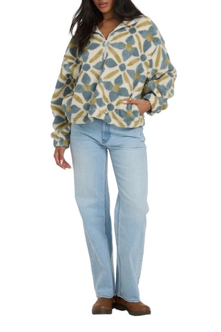 Sweat polaire All The Time Sherpa - Bleu clair - Billabong