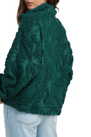 Sweat polaire All The Time Sherpa - Vert foncé - Billabong