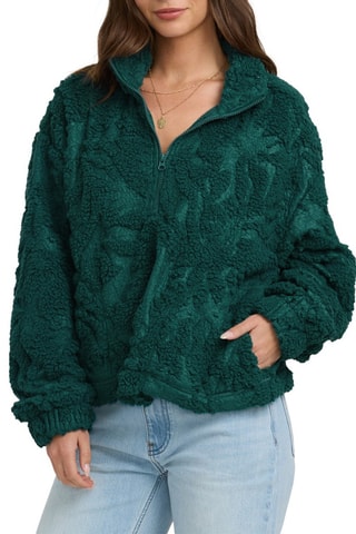 Sweat polaire All The Time Sherpa - Vert foncé - Billabong