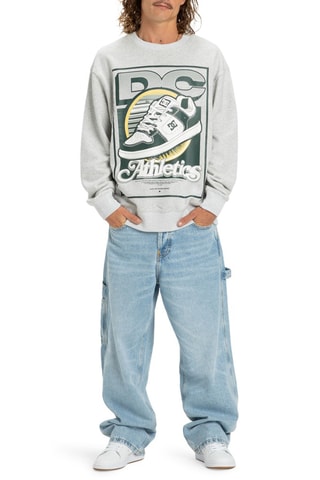 Sweat Manteca Tribute - Gris chiné - DC Shoes