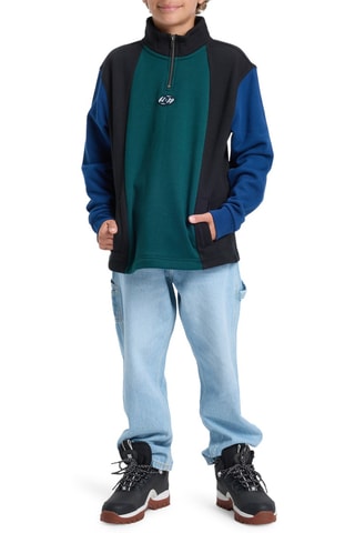 Sweat polaire Maestro 1/4 Zip - Vert - DC Shoes